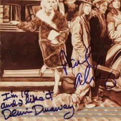 Rare-T Alice Cooper Greatest Hits Limited Signature Edition Studio Licensed Platinum LP Custom Frame