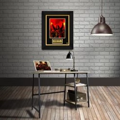 RARE-T Alice Cooper Limited Signature Edition Studio Licensed Mini Poster Custom Frame