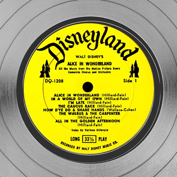 RARE-T Limited Edition Frames Alice In Wonderland Movie Soundtrack Limited Signature Edition Studio Licensed Platinum LP Custom Frame 5 RARE-T Limited Edition Frames Alice In Wonderland Movie Soundtrack Limited Signature Edition Studio Licensed Platinum LP Custom Frame