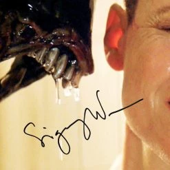 RARE-T Limited Edition Frames Aliens - Sigourney Weaver Limited Signature Edition Licensed Movie Photo Custom Frame