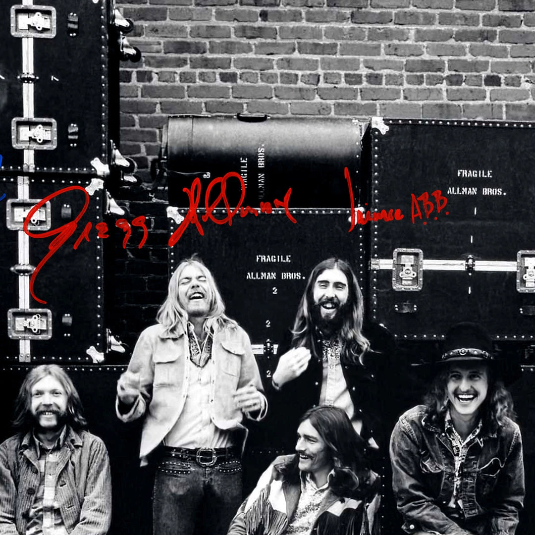 RARE-T Limited Edition Frames The Allman Brothers Band - At Fillmore East Platinum LP Limited Signature Edition Studio Licensed Custom Frame 5 RARE-T Limited Edition Frames The Allman Brothers Band - At Fillmore East Platinum LP Limited Signature Edition Studio Licensed Custom Frame