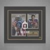 RARE-T Sports Memorabilia Montreal Alouettes- #13 Anthony Calvillo Hand-Signed Photograph Custom Frame