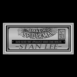APW Spider-Man- Amazing Fantasy #15 Hand-Signed Comic Book By Stan Lee Custom Frame 7 APW Spider-Man- Amazing Fantasy #15 Hand-Signed Comic Book By Stan Lee Custom Frame