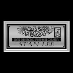 RARE-T Amazing Fantasy #15 - Stan Lee Limited Signature Edition Licensed Comic Book Cover Art Custom Frame Limited Edition Frames