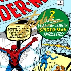 RARE-T The Amazing Spider-Man #1 - Stan Lee Limited Signature Edition Licensed Comic Book Cover Art Custom Frame