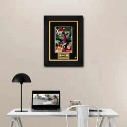APW X-MEN Amazing X-MEN 1st Issue Hand-Signed Comic Book By Stan Lee Custom Frame Signed Memorabilia