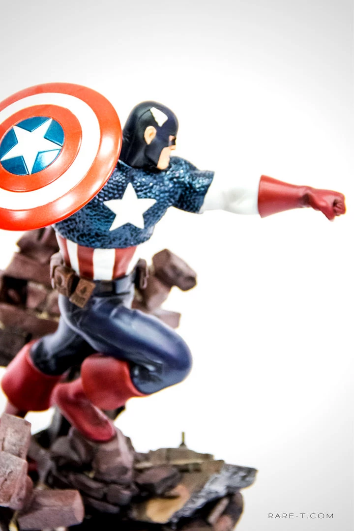 RARE-T Captain America - Marvel Avenger Limited Edition Vintage Statue Collectible Statues 3 RARE-T Captain America - Marvel Avenger Limited Edition Vintage Statue Collectible Statues
