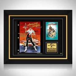 RARE-T American Graffiti Script Limited Signature Edition Studio Licensed Custom Frame Limited Edition Frames