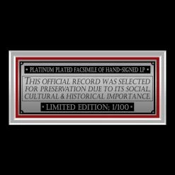 RARE-T McLean American Pie Platinum LP Limited Signature Edition Studio Licensed Custom Frame