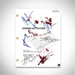 RARE-T American Psycho Script Limited Signature Edition Studio Licensed Custom Frame