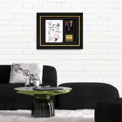 RARE-T American Psycho Script Limited Signature Edition Studio Licensed Custom Frame