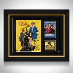 RARE-T Limited Edition Frames Anchorman: The Legend Of Ron Burgundy Script Limited Signature Edition Studio Licensed Custom Frame