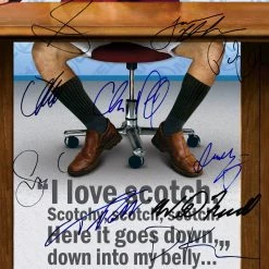 RARE-T Anchorman Movie Mini Poster Limited Signature Edition Studio Licensed Custom Frame Limited Edition Frames