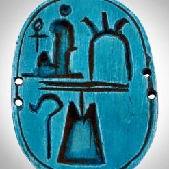 Best Of Egypt Ancient Artifacts Winged Blue Scarab Engraved Painted Winged Blue Scarab Custom Museum Display