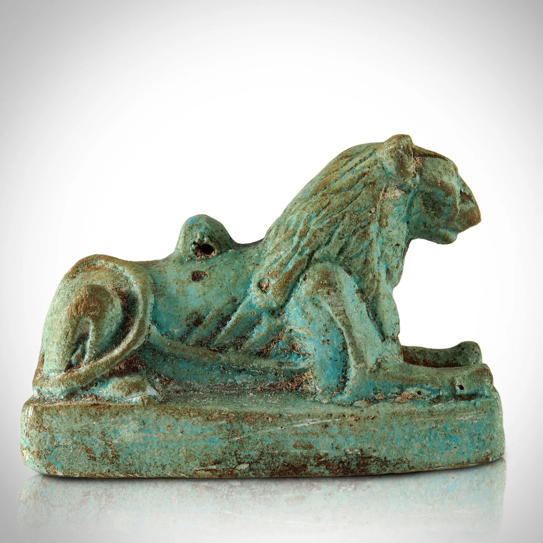 Best Of Egypt Authentic Faience Lion Tomb Statue Museum Display Ancient Artifacts 4 Best Of Egypt Authentic Faience Lion Tomb Statue Museum Display Ancient Artifacts