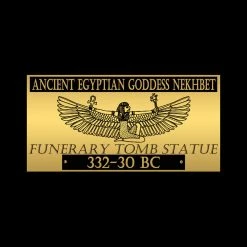 Best Of Egypt Ancient Egyptian Authentic Goddess Nekhbet Faience Tomb Statue Museum Display Ancient Artifacts