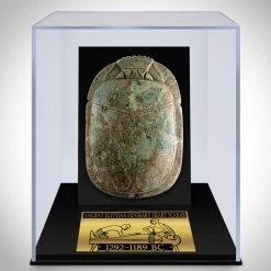 Best Of Egypt Authentic Limestone Heart Scarab 1292 - 1189 Bc Museum Display Ancient Artifacts