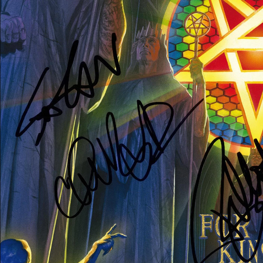 Rare-T Anthrax - For All Kings Limited Signature Edition Studio Licensed Platinum LP Custom Frame 4 Rare-T Anthrax - For All Kings Limited Signature Edition Studio Licensed Platinum LP Custom Frame