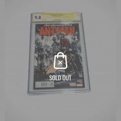 RARE-T Cgc Signature Edition 'Astonishing Ant-Man #1-9.8 Handsigned By Stan Lee' Signed Comic Memorabilia