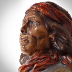 Jonathan Apache Chief Cochise Vintage Bust Ready To Ship! 48 Hour Shipping!