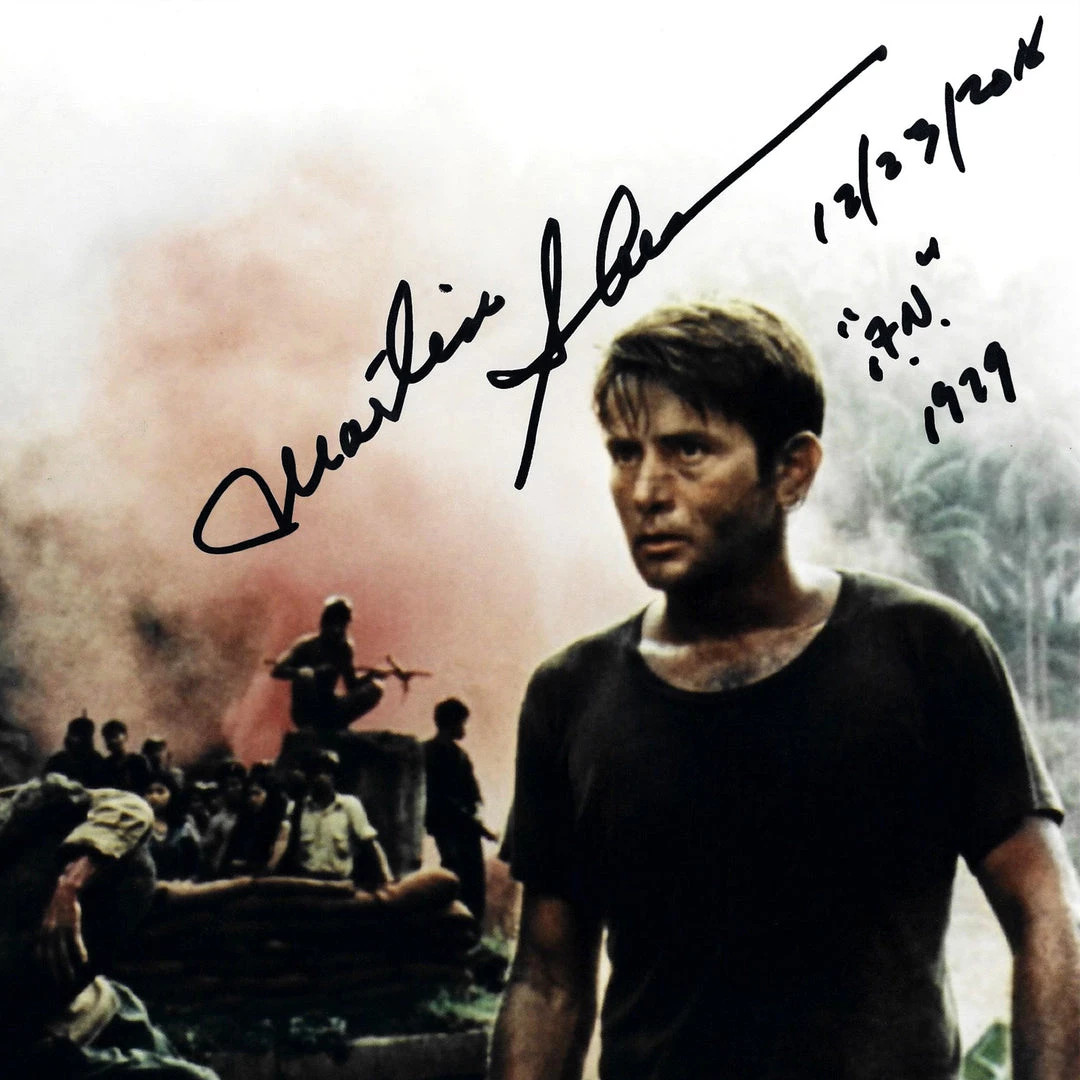 PPC Signed Memorabilia Apocalypse Now - Beckett Certified Hand-Signed Photo By Martin Sheen Custom Frame 4 PPC Signed Memorabilia Apocalypse Now - Beckett Certified Hand-Signed Photo By Martin Sheen Custom Frame