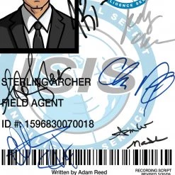 RARE-T Archer Script Limited Signature Edition Studio Licensed Custom Frame Limited Edition Frames 15 RARE-T Archer Script Limited Signature Edition Studio Licensed Custom Frame Limited Edition Frames