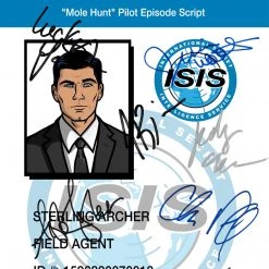 RARE-T Archer Script Limited Signature Edition Studio Licensed Custom Frame Limited Edition Frames 14 RARE-T Archer Script Limited Signature Edition Studio Licensed Custom Frame Limited Edition Frames