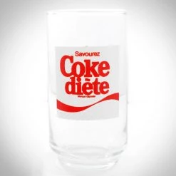 Les Envahisseurs Asterix - 1985 Collectible Vintage Diet Coke Glass 5 Les Envahisseurs Asterix - 1985 Collectible Vintage Diet Coke Glass