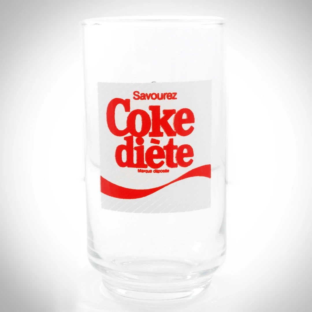 Les Envahisseurs Asterix - 1985 Collectible Vintage Diet Coke Glass 3 Les Envahisseurs Asterix - 1985 Collectible Vintage Diet Coke Glass