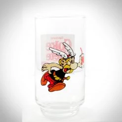 Les Envahisseurs Asterix - 1985 Collectible Vintage Diet Coke Glass