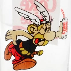 Les Envahisseurs Asterix - 1985 Collectible Vintage Diet Coke Glass