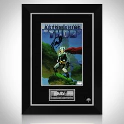 APW Signed Memorabilia Thor- Astonishing Thor #1 (2010) Hand-Signed Comic Book By Stan Lee Custom Frame