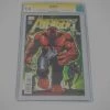 Comic Books Cgc Signature Edition 'Avengers #7 Red Hulk -9.8 Handsigned By Stan Lee'