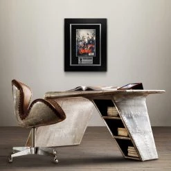 Signed Comic Memorabilia Avengers - Hand Signed Magazine By Robert Downey Jr., Chris Hemsworth, Samuel L. Jackson & Stan Lee Rare-T Exclusive Custom Frame