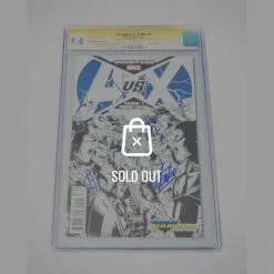 RARE-T Signed Comic Memorabilia Cgc Signature Edition 'Avengers Vs X-Men-9.6 Handsigned By Stan Lee'