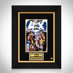 RARE-T Limited Edition Frames Avengers Vs X-Men Round 1 (2012) #1 Limited Signature Edition Licensed Comic Book Cover Art Custom Frame