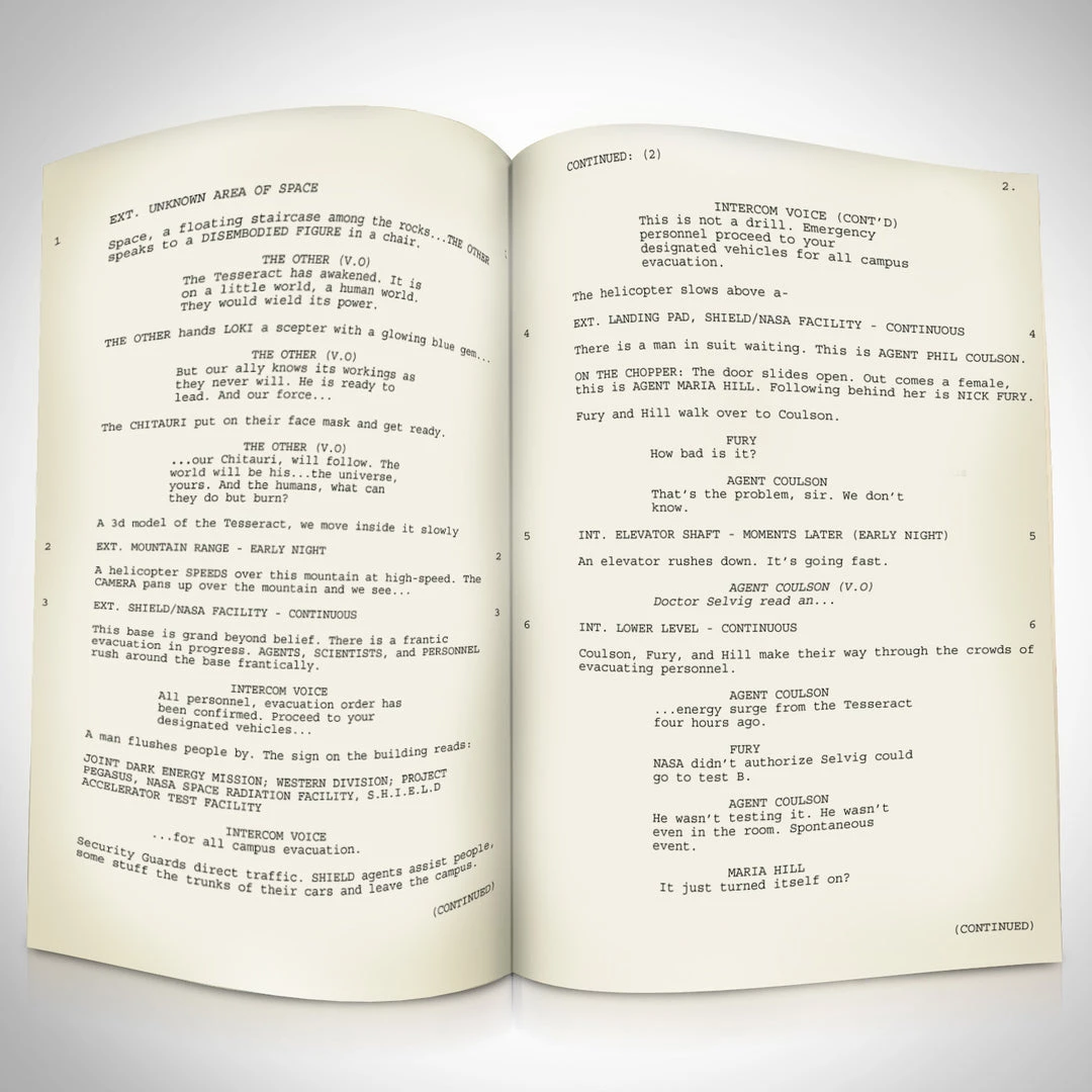 RARE-T Limited Edition Frames The Avengers Script Limited Signature Edition Studio Licensed Custom Frame 3 RARE-T Limited Edition Frames The Avengers Script Limited Signature Edition Studio Licensed Custom Frame