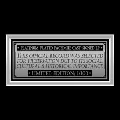 RARE-T Avengers Endgame Movie Soundtrack Limited Signature Edition Platinum LP Custom Frame