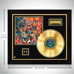RARE-T Avengers Endgame Movie Soundtrack Gold LP Limited Signature Edition Custom Frame Limited Edition Frames
