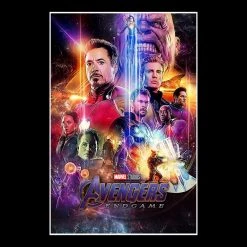 RARE-T Limited Edition Frames Avengers Endgame Script Limited Signature Edition Studio Licensed Custom Frame