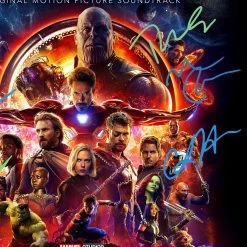 RARE-T Avengers Infinity War Movie Soundtrack Limited Signature Edition Platinum LP Custom Frame Limited Edition Frames 15 RARE-T Avengers Infinity War Movie Soundtrack Limited Signature Edition Platinum LP Custom Frame Limited Edition Frames