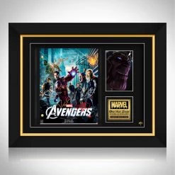 RARE-T Limited Edition Frames The Avengers Script Limited Signature Edition Studio Licensed Custom Frame