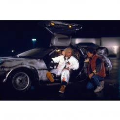 PPC Back To The Future - Hand-Signed Delorean By Christopher Lioyd With Custom Display