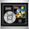 RARE-T Back To The Future Movie Soundtrack Limited Signature Edition Studio Licensed Platinum LP Custom Frame