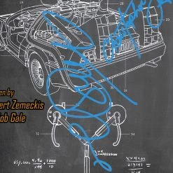 RARE-T Limited Edition Frames Back To The Future Script Limited Signature Edition Studio Licensed Custom Frame