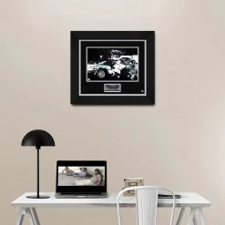 RARE-T Back To The Future Delorean B&W Photo Limited Signature Edition Studio Licensed Custom Frame Limited Edition Frames