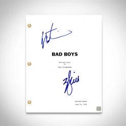 RARE-T Bad Boys Will Smith & Martin Lawrence Script Limited Signature Edition Studio Licensed Custom Frame
