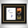 RARE-T Bad Boys Will Smith & Martin Lawrence Script Limited Signature Edition Studio Licensed Custom Frame