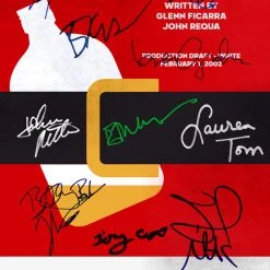 RARE-T Bad Santa Script Limited Signature Edition Studio Licensed Custom Frame