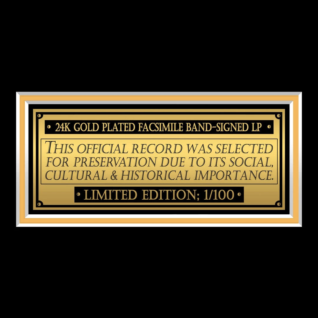 RARE-T Dropkick Murphys - Blackout Gold LP Limited Signature Edition Studio Licensed Custom Frame 10 RARE-T Dropkick Murphys - Blackout Gold LP Limited Signature Edition Studio Licensed Custom Frame